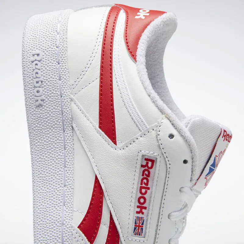 Reebok Club C Revenge Schoenen Cloud White / Vector Red / Cloud White