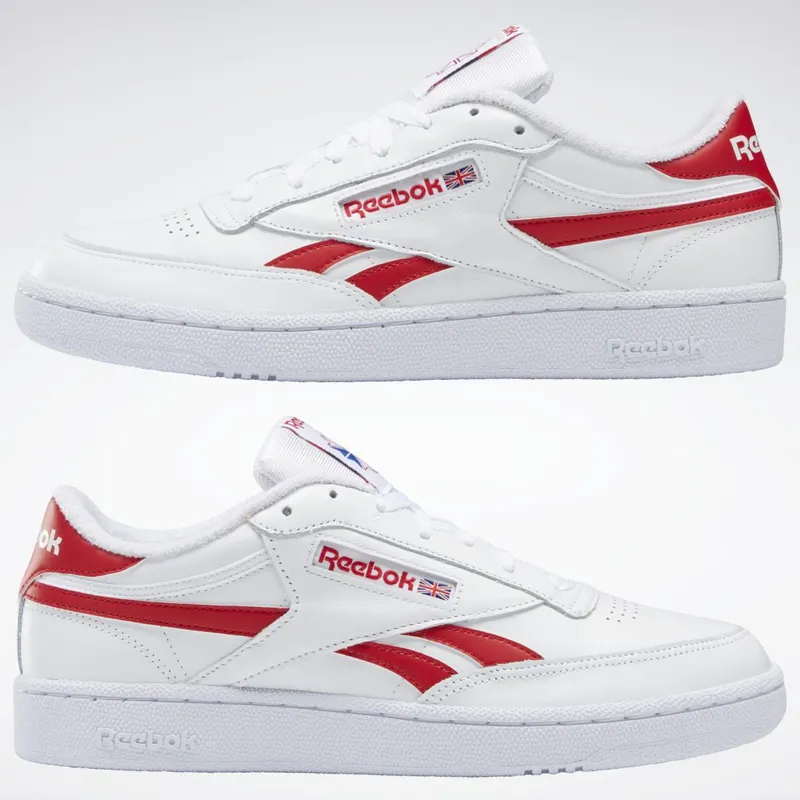 Reebok Club C Revenge Schoenen Cloud White / Vector Red / Cloud White