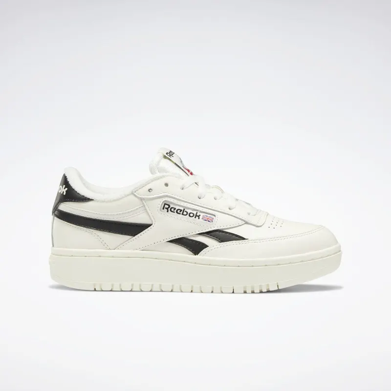 Reebok Club C Double Schoenen Chalk / Core Black / Chalk