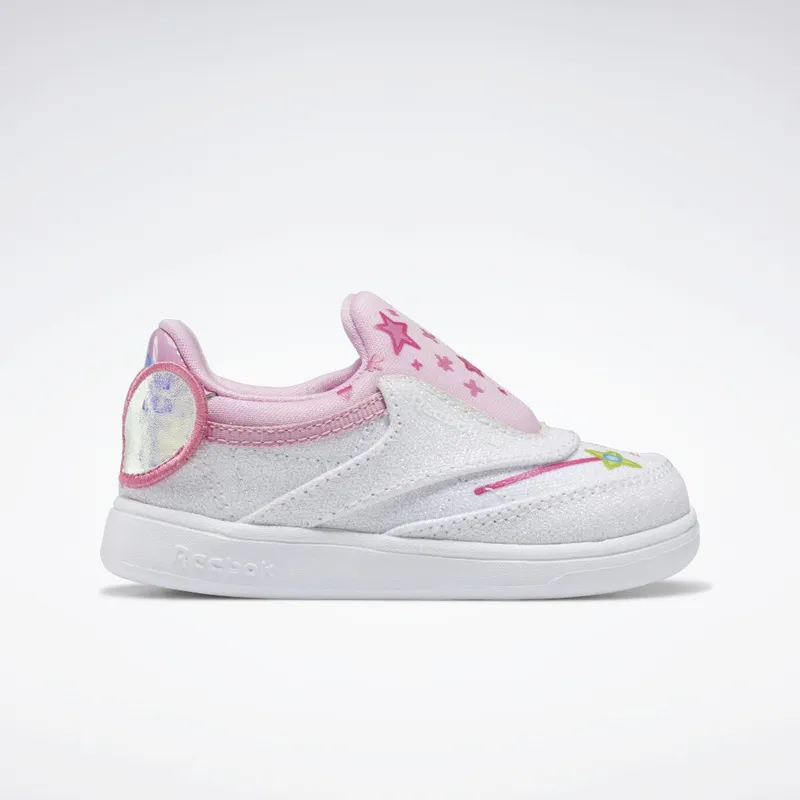 Reebok Peppa Pig Club C Slip-On IV Schoenen Icono Pink / White / Cool Aloe