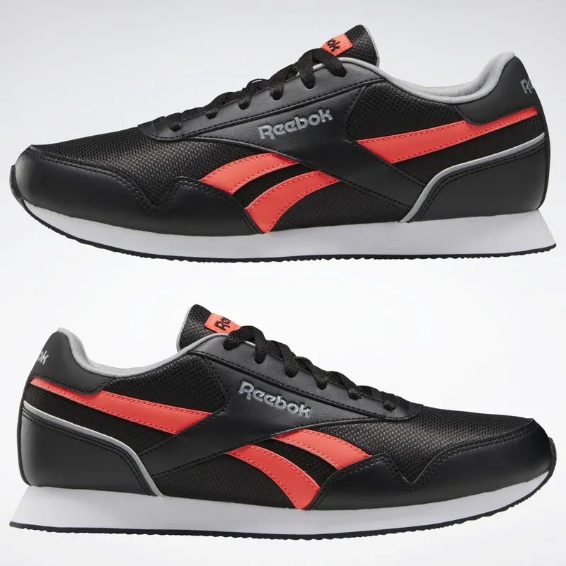 Reebok Royal Classic Jogger 3.0 Schoenen Core Black / Neon Cherry / Pure Grey 4