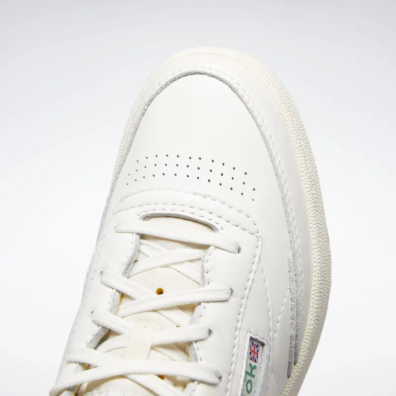 Reebok Club C Mid II Vintage Schoenen Chalk / Glen Green / Classic White