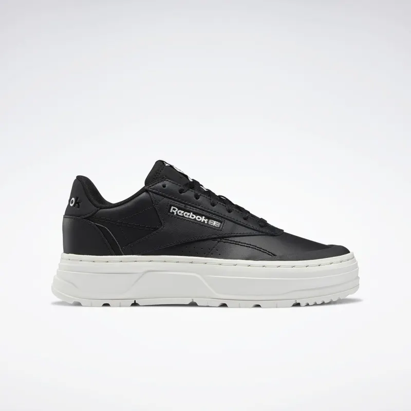 Reebok Club C Double GEO Schoenen Core Black / Core Black / Chalk