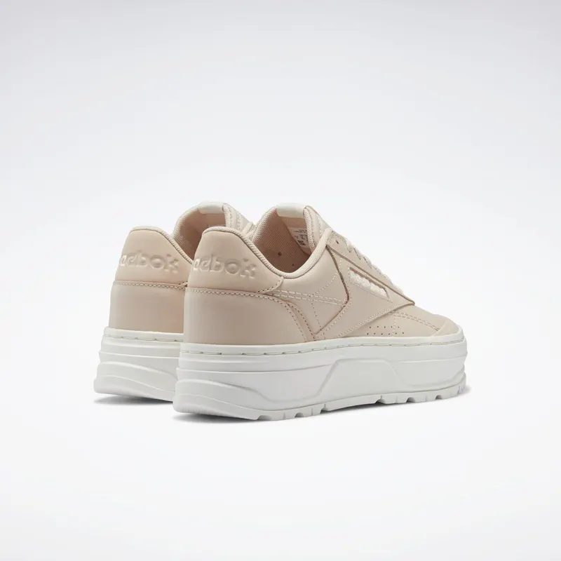 Reebok Club C Double GEO Schoenen Soft Ecru / Soft Ecru / Chalk