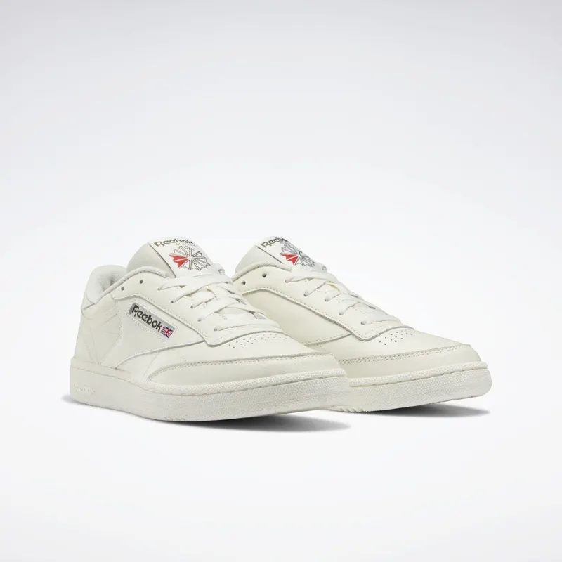Reebok Club C 85 Schoenen Chalk / Chalk / Hunter Green