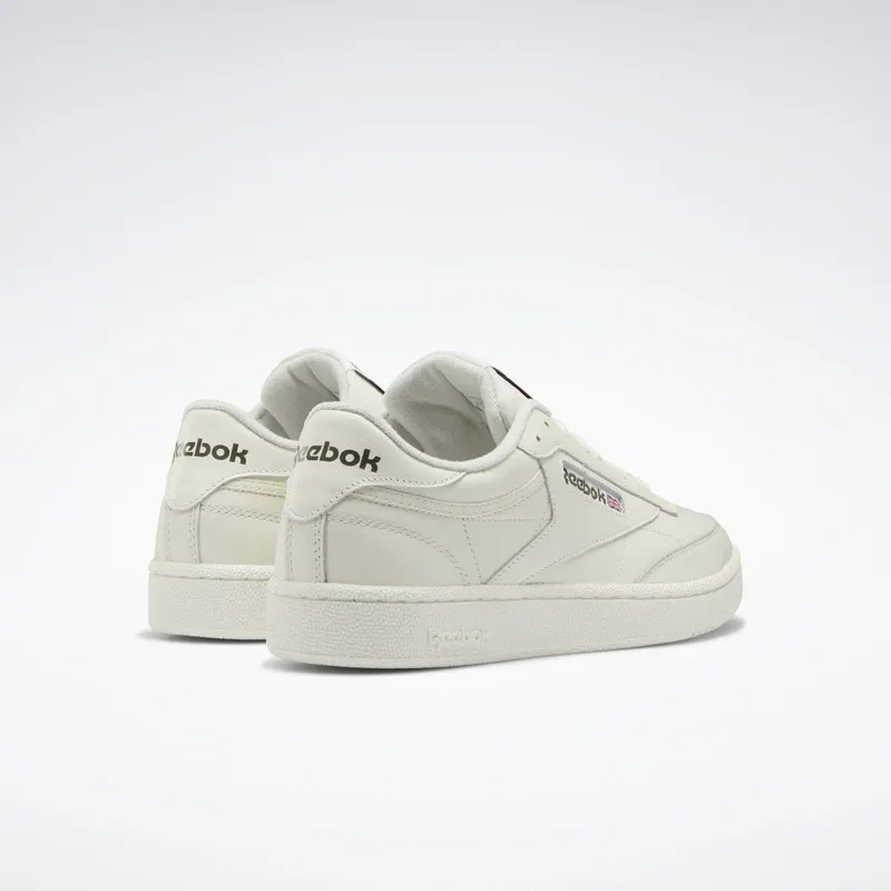 Reebok Club C 85 Schoenen Chalk / Chalk / Hunter Green