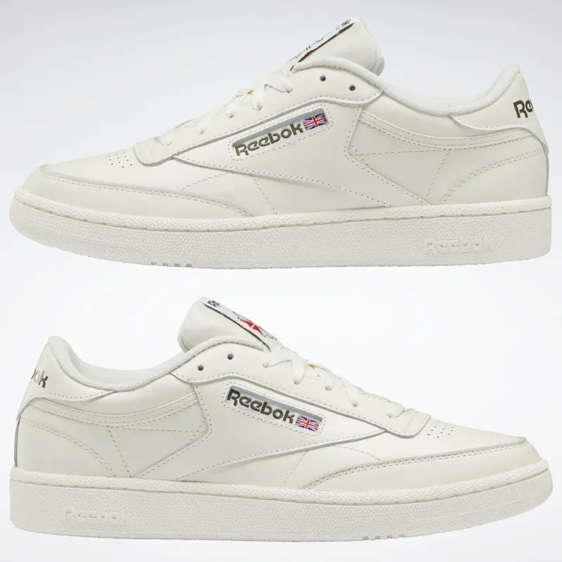 Reebok Club C 85 Schoenen Chalk / Chalk / Hunter Green