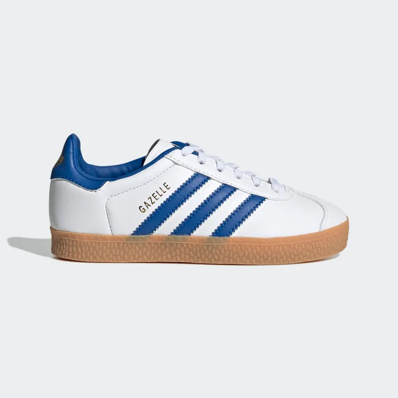 adidas Gazelle Cloud White / Blue / Gum (HP5379)