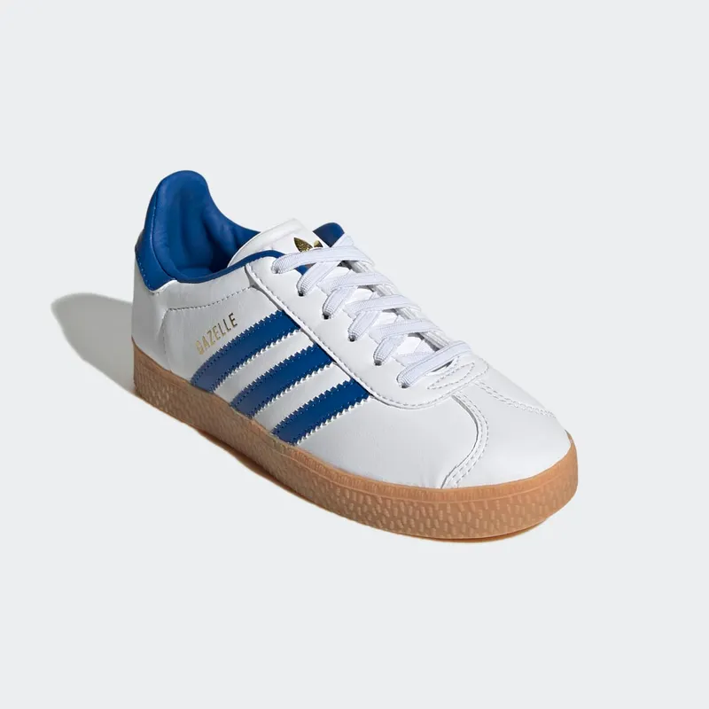adidas Gazelle Cloud White / Blue / Gum (HP5379)
