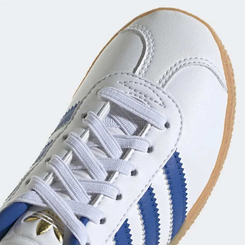 adidas Gazelle Cloud White / Blue / Gum (HP5379)