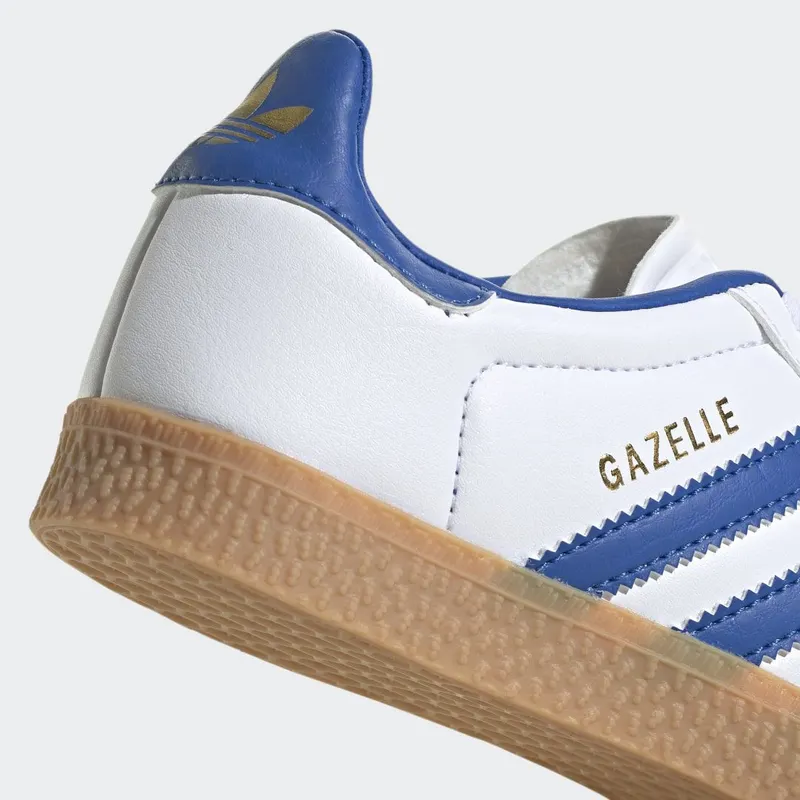 adidas Gazelle Cloud White / Blue / Gum (HP5379)