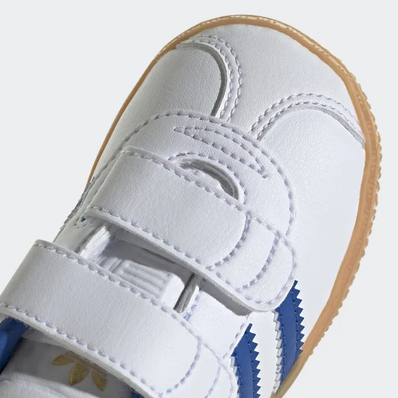 adidas Gazelle Cloud White / Blue / Gum (HP5384)