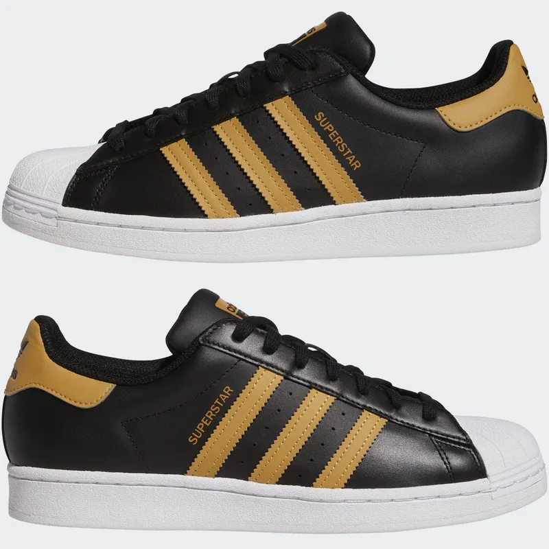 adidas Superstar Core Black / Magic Beige / Cloud White (HP5498)