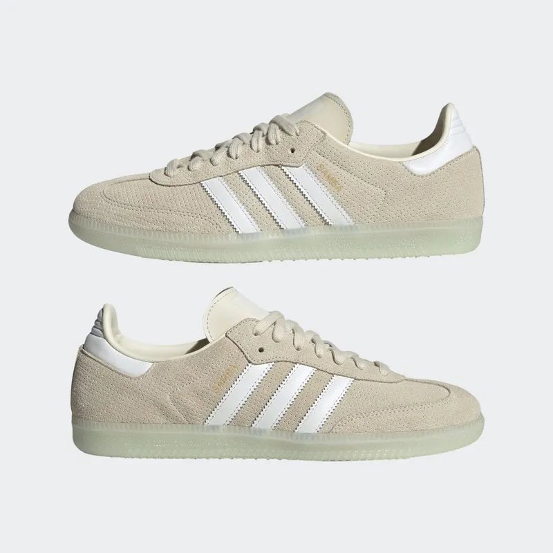 adidas Samba OG Wonder White / Core White / Linen Green (HP7906)
