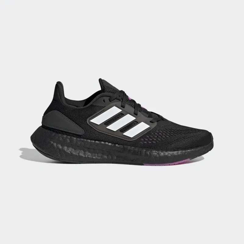 adidas Pureboost 22 Core Black / Cloud White / Semi Pulse Lilac (HQ1462)
