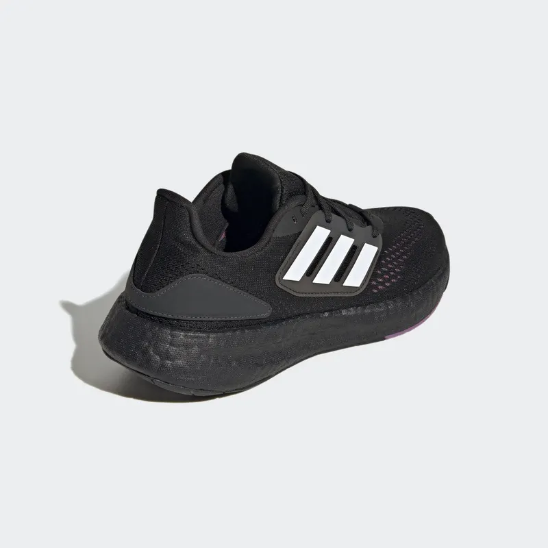 adidas Pureboost 22 Core Black / Cloud White / Semi Pulse Lilac (HQ1462)