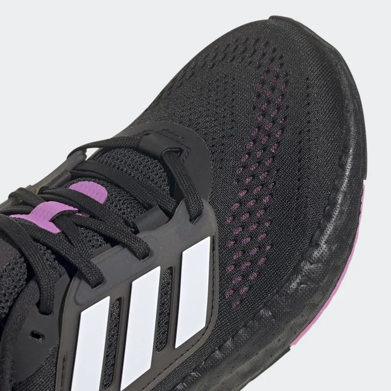 adidas Pureboost 22 Core Black / Cloud White / Semi Pulse Lilac (HQ1462)
