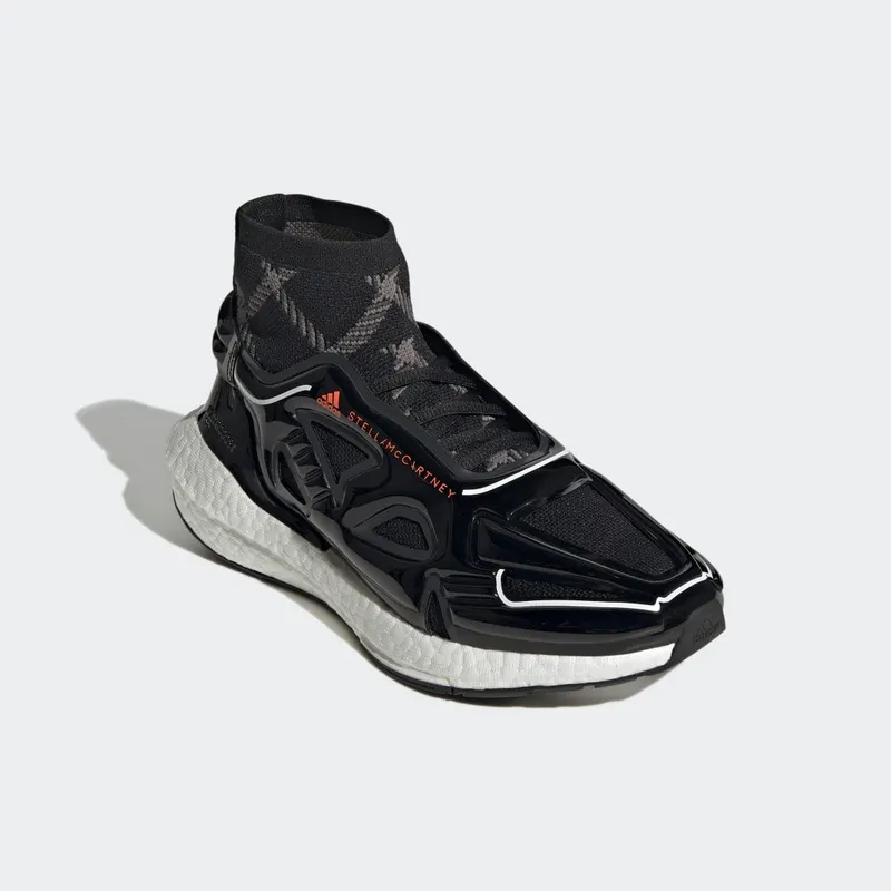 adidas adidas by Stella McCartney Ultraboost 22 Elevated Core Black / Grey Four / App Signal Orange (HQ6187)