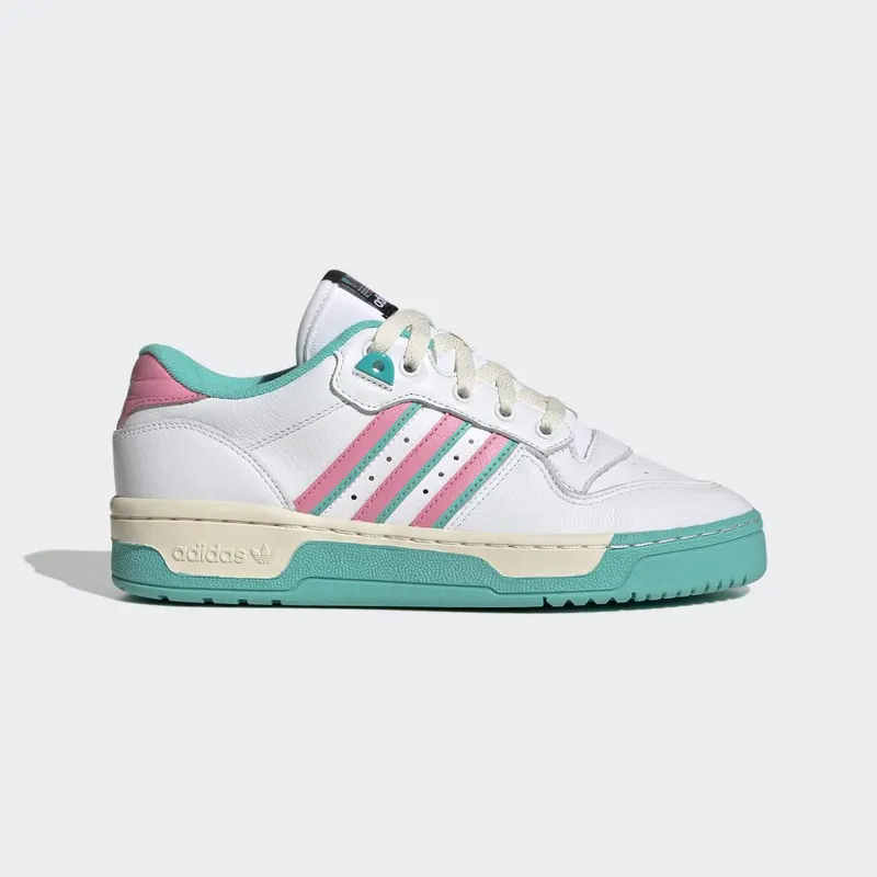 adidas Rivalry Low Cloud White / Bliss Pink / Mint Rush (HQ6877)