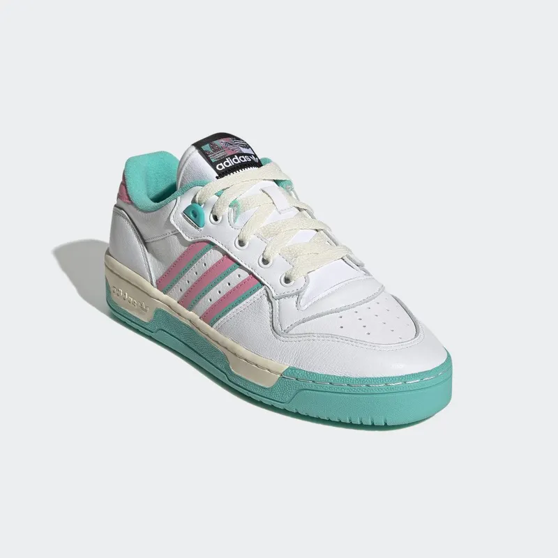 adidas Rivalry Low Cloud White / Bliss Pink / Mint Rush (HQ6877)