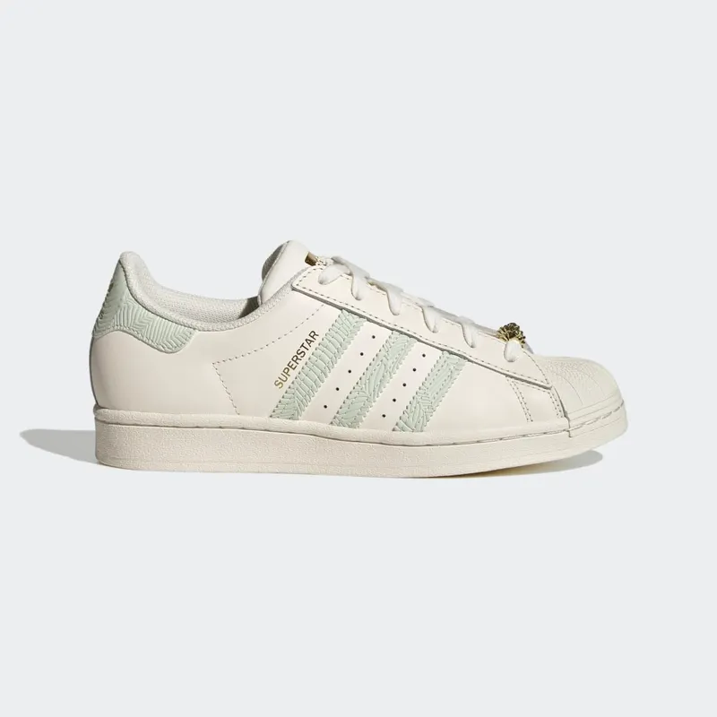 adidas Superstar Cloud White / Linen Green / Off White (HQ6963)