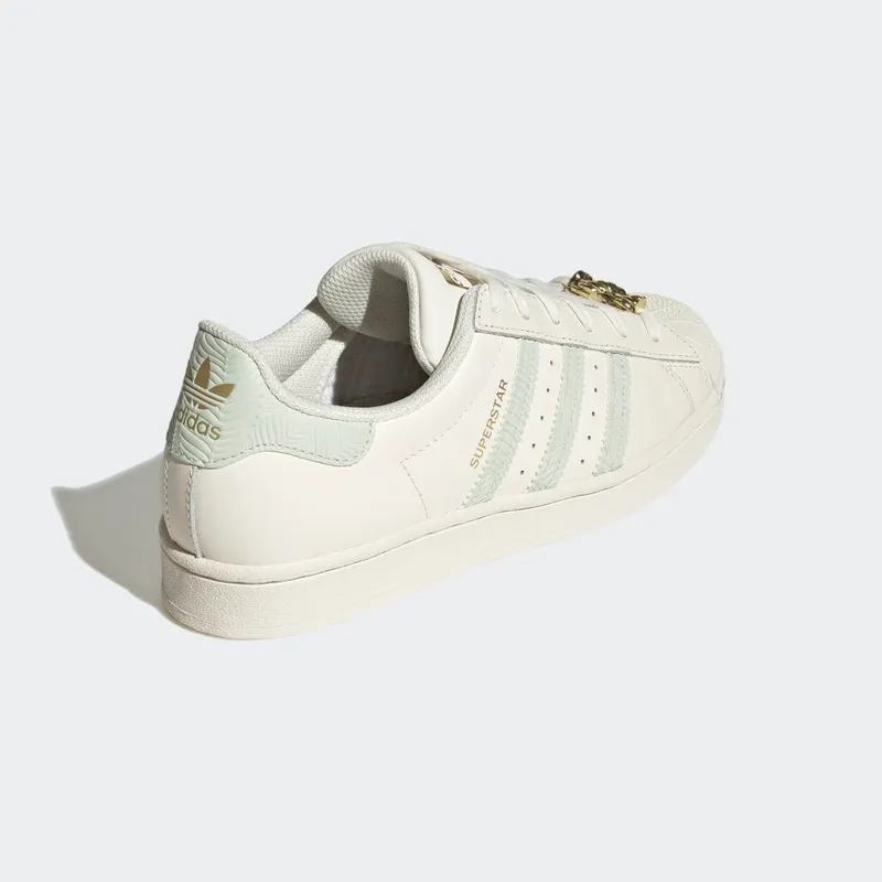 adidas Superstar Cloud White / Linen Green / Off White (HQ6963)