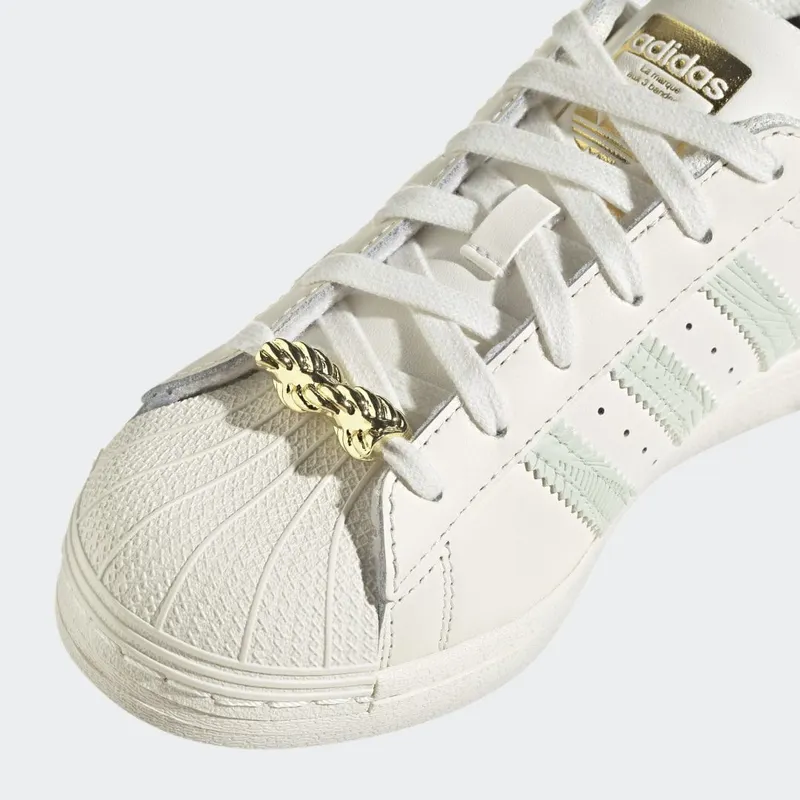 adidas Superstar Cloud White / Linen Green / Off White (HQ6963)
