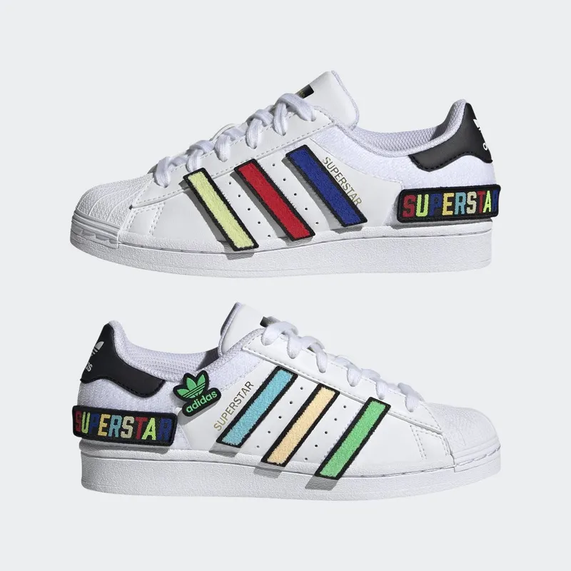 adidas Superstar Cloud White / Core Black / Gold Metallic (Q47342)