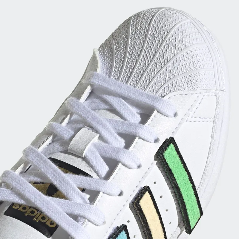 adidas Superstar Cloud White / Core Black / Gold Metallic (Q47342)