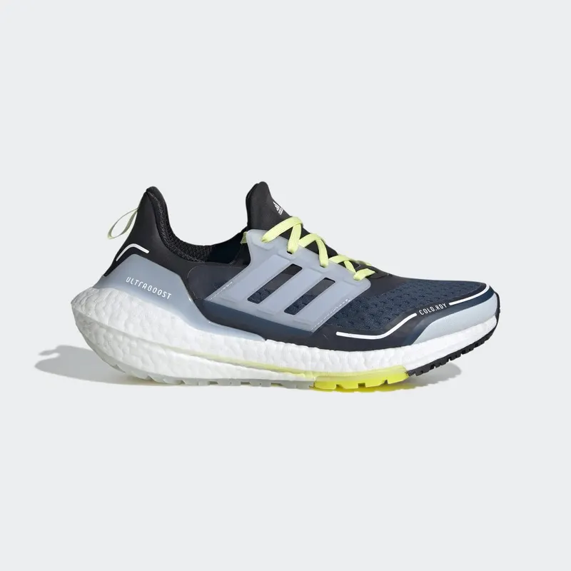 adidas Ultraboost 21 COLD.RDY Crew Navy / Halo Blue / Pulse Yellow (S23754)