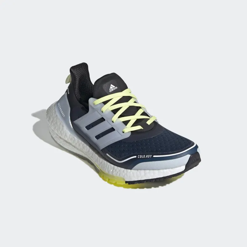adidas Ultraboost 21 COLD.RDY Crew Navy / Halo Blue / Pulse Yellow (S23754)