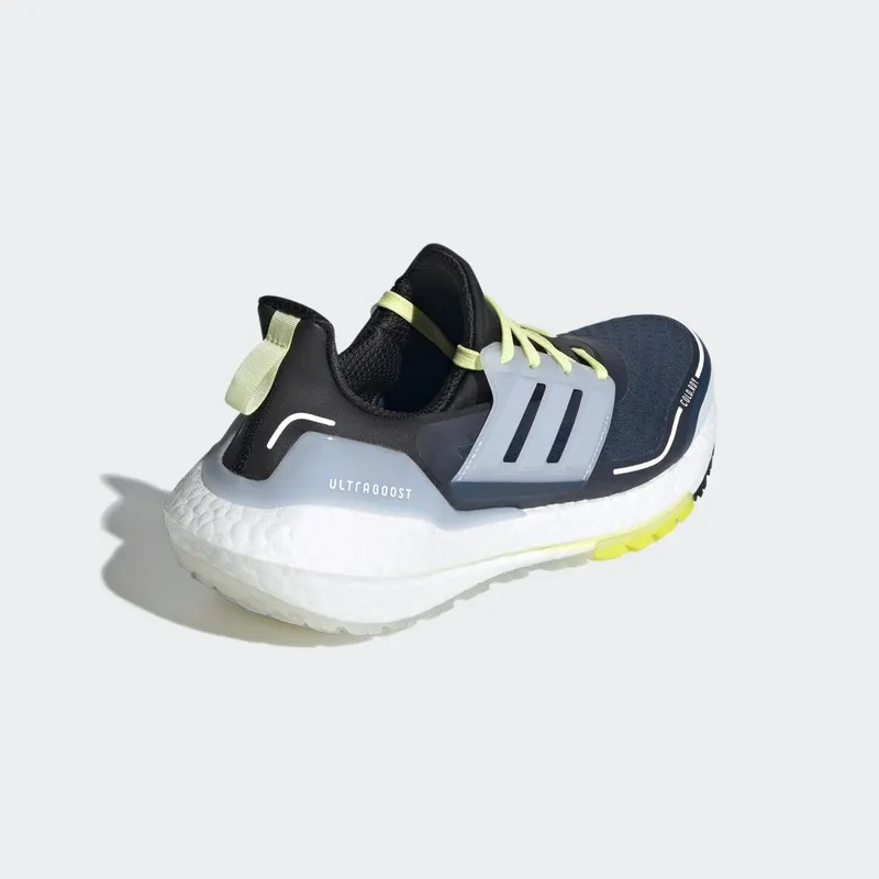 adidas Ultraboost 21 COLD.RDY Crew Navy / Halo Blue / Pulse Yellow (S23754)