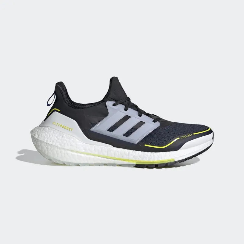 adidas Ultraboost 21 COLD.RDY Legend Ink / Crystal White / Acid Yellow (S23893)
