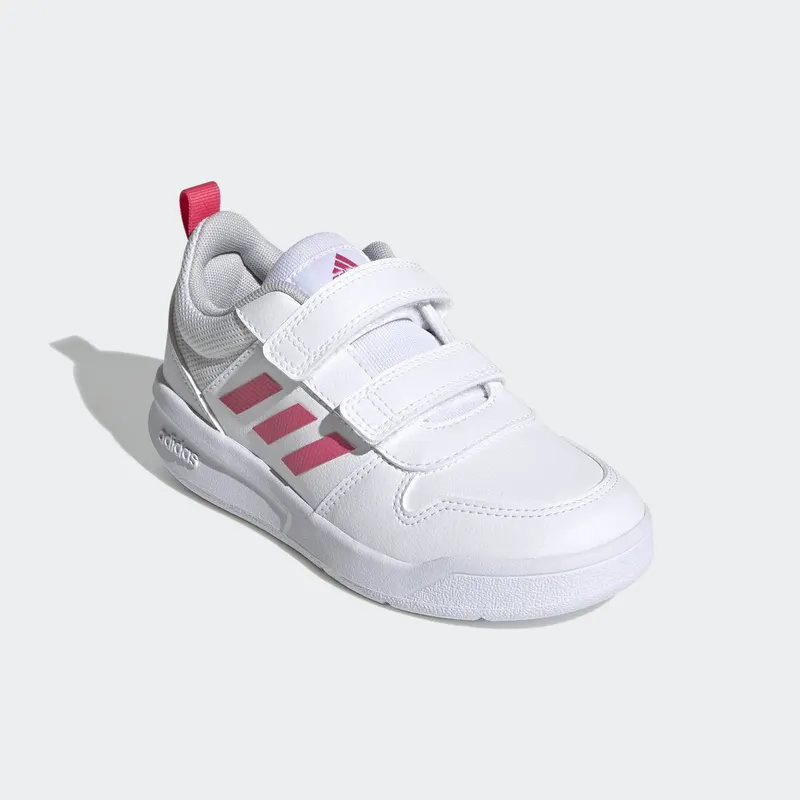 adidas Tensaur Cloud White / Real Pink / Cloud White (S24049)