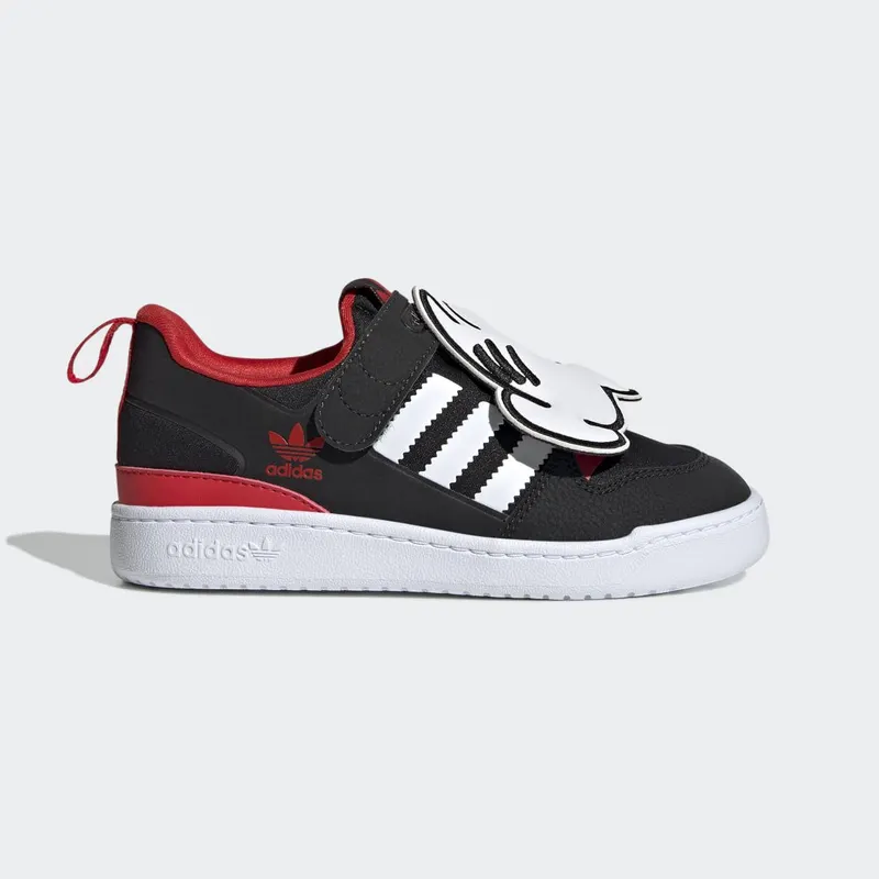 adidas Disney Forum 360 Core Black / Cloud White / Vivid Red (S29236)