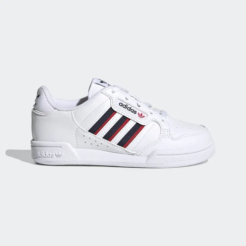 adidas Continental 80 Stripes Cloud White / Collegiate Navy / Vivid Red (S42611)