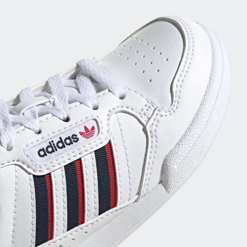 adidas Continental 80 Stripes Cloud White / Collegiate Navy / Vivid Red (S42611)