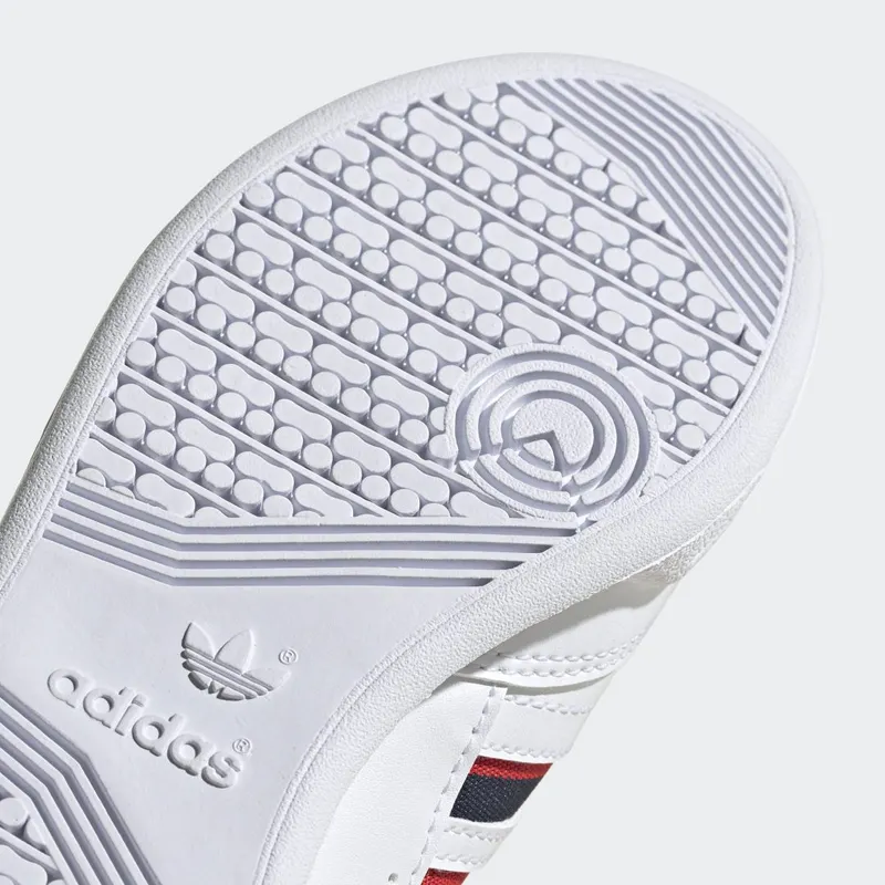 adidas Continental 80 Stripes Cloud White / Collegiate Navy / Vivid Red (S42611)