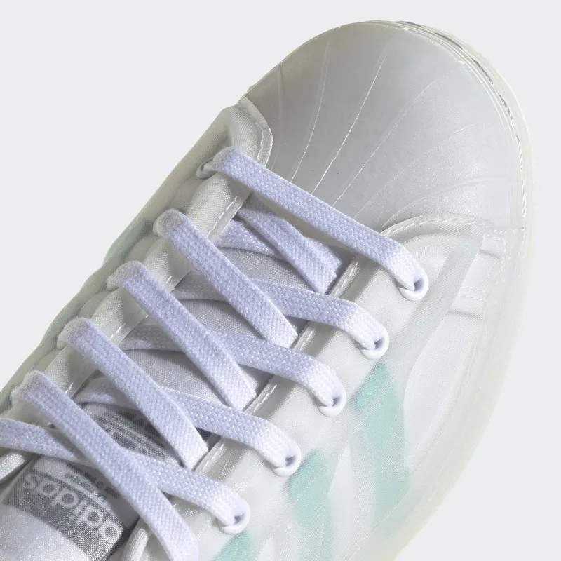 adidas Superstar Futureshell Cloud White / Acid Mint / Rich Mauve (S42623)