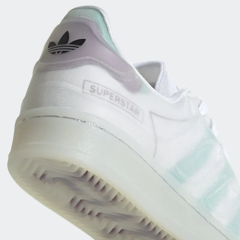adidas Superstar Futureshell Cloud White / Acid Mint / Rich Mauve (S42623)