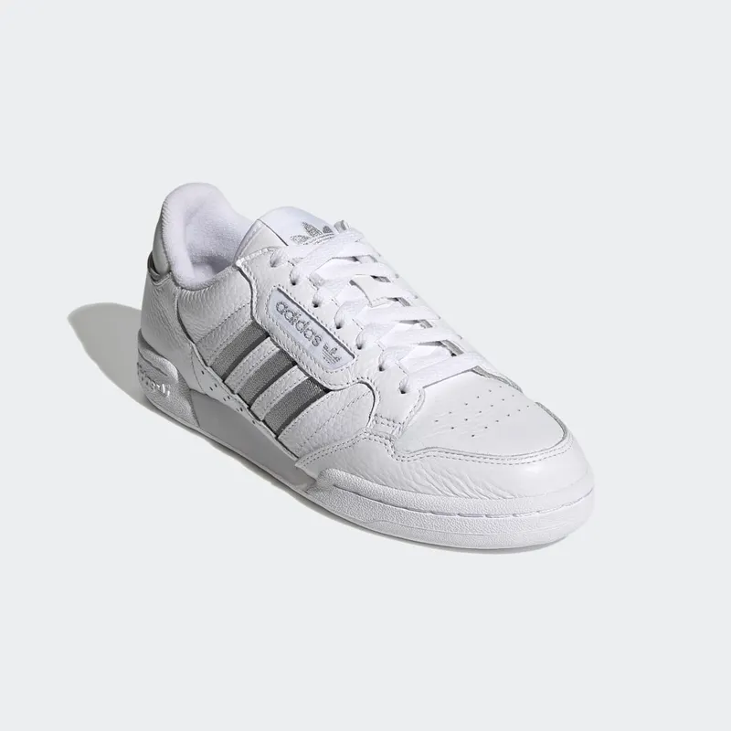 adidas Continental 80 Stripes Cloud White / Silver Metallic / Grey Three (S42626)