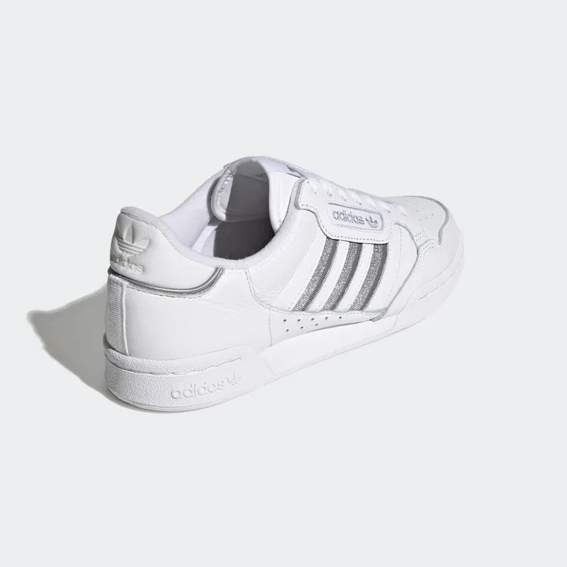 adidas Continental 80 Stripes Cloud White / Silver Metallic / Grey Three (S42626)