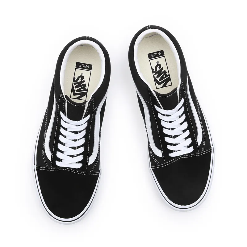 VANS Old Skool Schoen Met Brede Pasvorm Zwart (VN0000T8BMX)