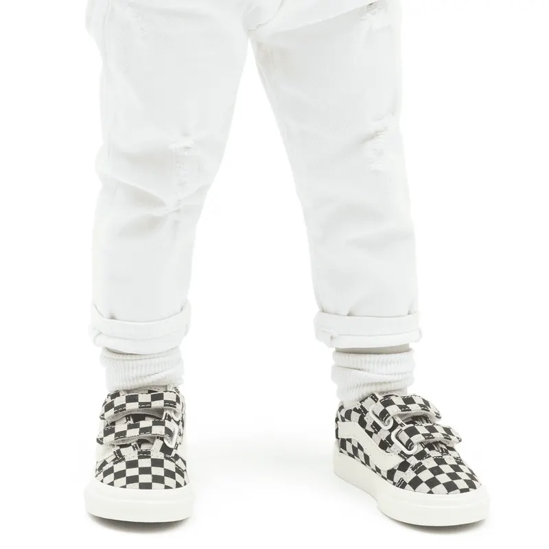 VANS Old Skool Velcro Zwart (VN0005W2705)