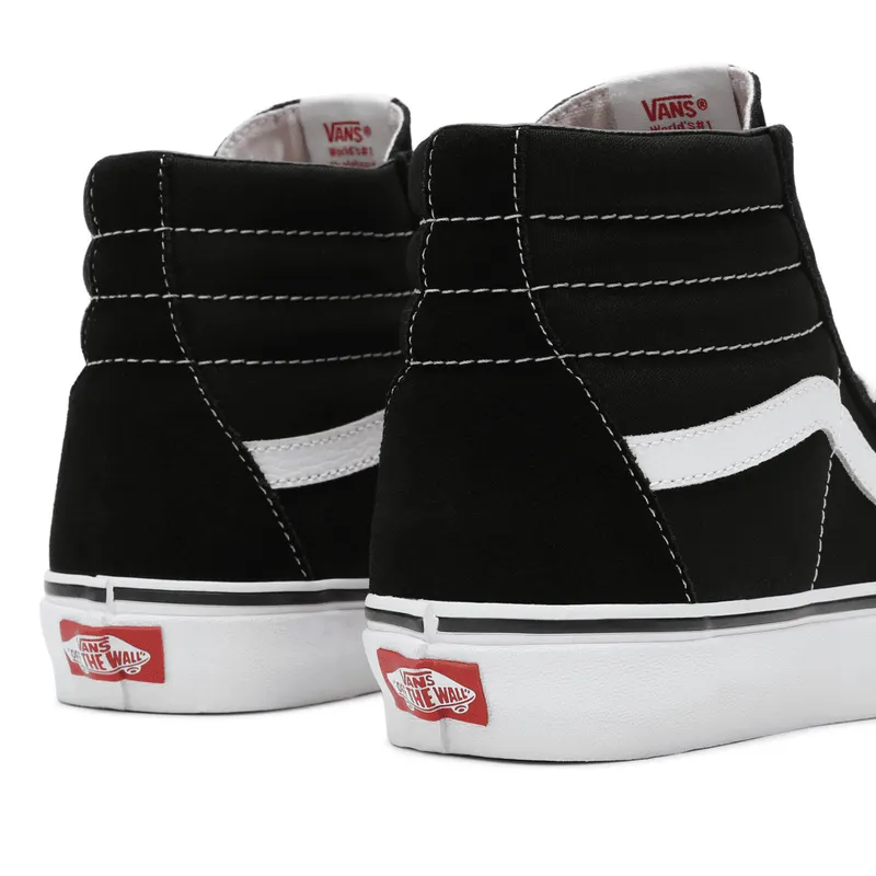 VANS Sk8-hi Schoen Met Brede Pasvorm Zwart (VN0009RDBMX)