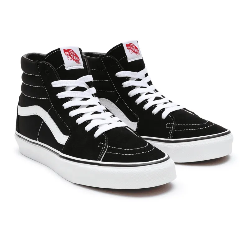 VANS Sk8-hi Schoen Met Brede Pasvorm Zwart (VN0009RDBMX)