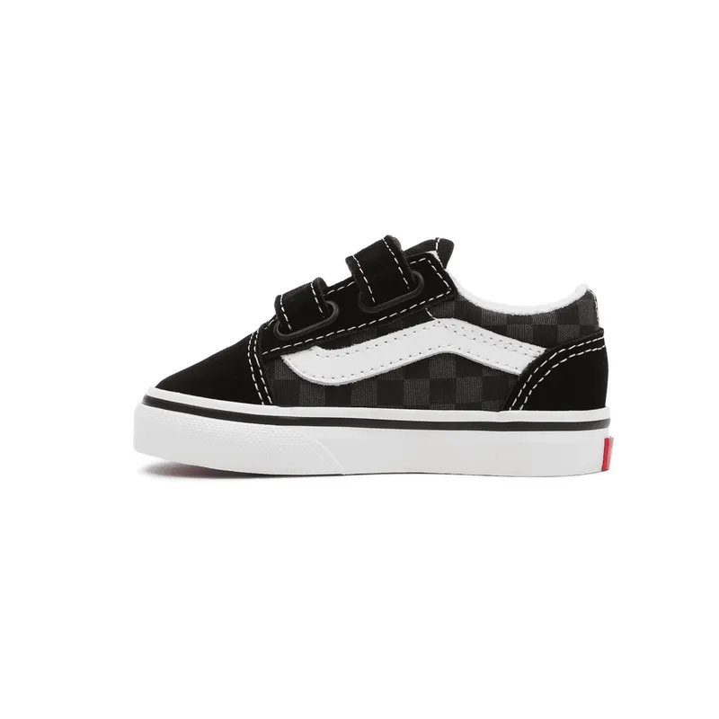 VANS Flame Logo Repeat Old Skool Velcro Zwart (VN000D3YABX)
