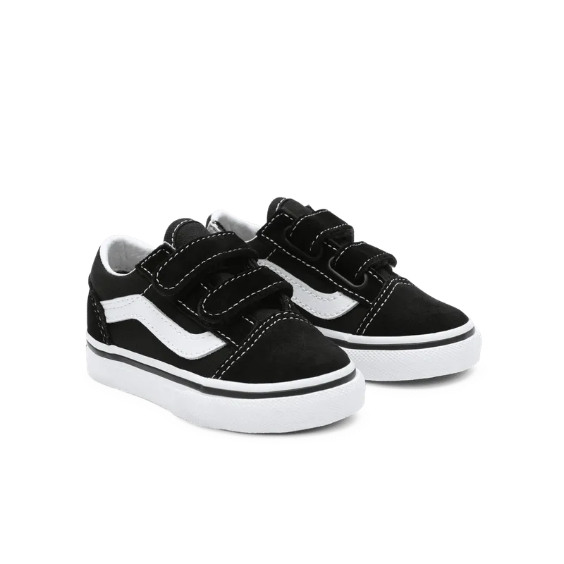 VANS Old Skool Velcro Zwart (VN000D3YBLK)