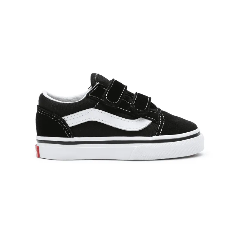 VANS Old Skool Velcro Zwart (VN000D3YBLK)