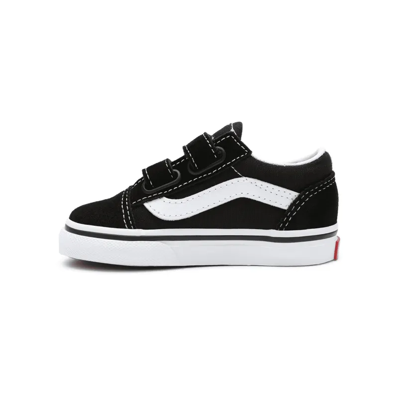 VANS Old Skool Velcro Zwart (VN000D3YBLK)